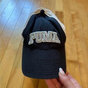 Puma Dark Blue and White Hat Classic Accessories